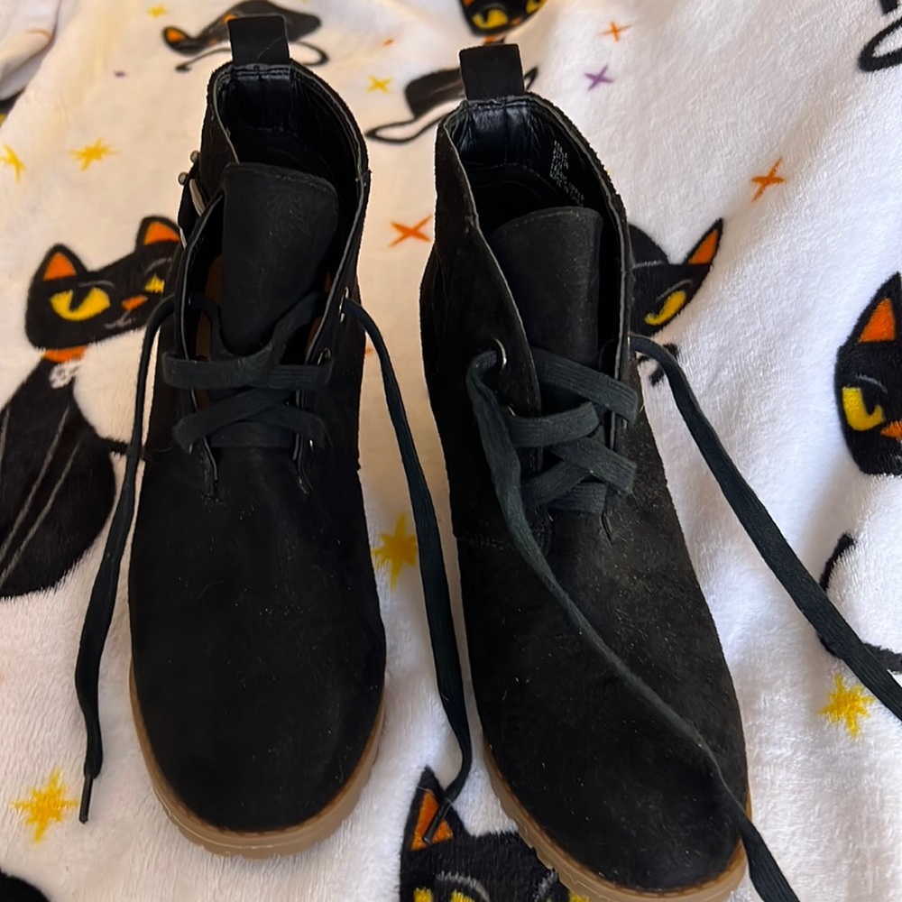 Rampage Black Ankle Boots Like New